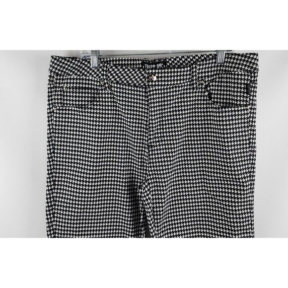 Tripp NYC Pants Womens 15 Multi Houndstooth Daang Goodman Ankle Leg Pant (34x30) - Picture 2 of 10